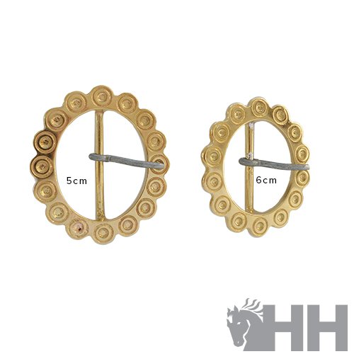 HEBILLA COLLAR DE VACA OVALADA CON ADORNOS - Imagen 3