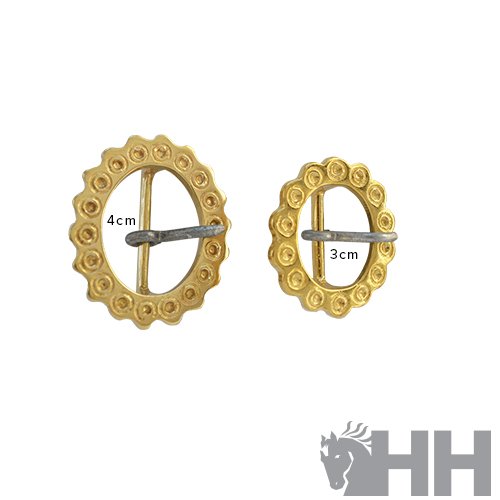 HEBILLA COLLAR DE VACA OVALADA CON ADORNOS - Imagen 4