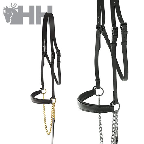 CABEZADA PRESENTACION HH ECO CUERO CON CADENA SIN FRONTALERA - Imagen 2