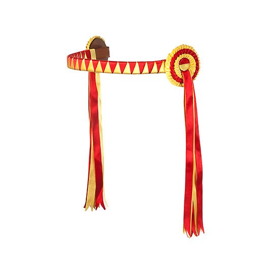 FRONTALERA PRESENTACION HH ECO CUERO/TELA CON ESCARAPELA - Imagen 2