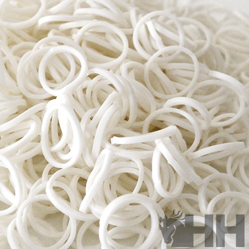 GOMAS PARA CRINES DE SILICONA (BOLSA 500 UNIDADES) - Imagen 3