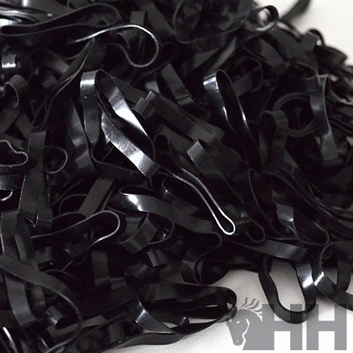 GOMAS PARA CRINES DE SILICONA (BOLSA 500 UNIDADES) - Imagen 2