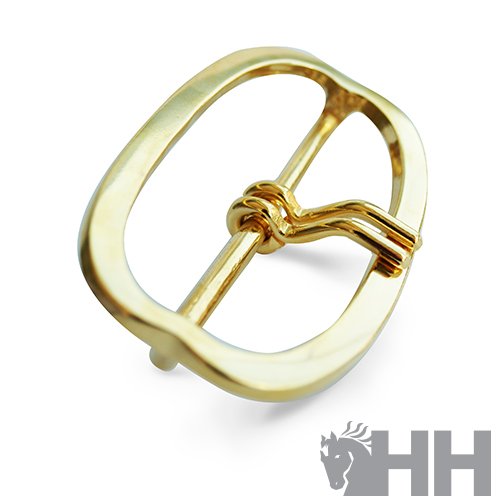 HEBILLA COLLAR DE VACA OVALADA LISA - Imagen 2