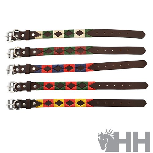 COLLAR LEXHIS PARA PERROS CUERO MODELO NAVAJO - Imagen 3