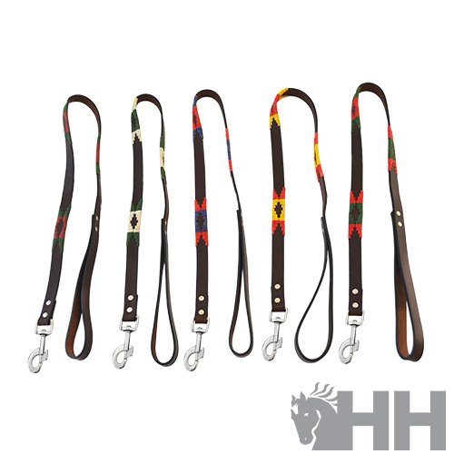 CORREA LEXHIS PARA PERROS CUERO MODELO NAVAJO - Imagen 4