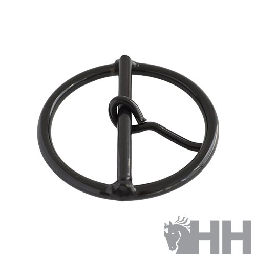 HEBILLA COLLAR DE VACA REDONDA LACADA - Imagen 2