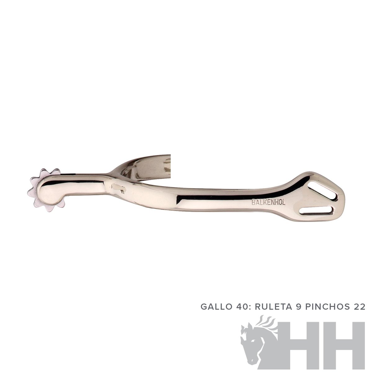 ESPUELA INGLESA SPRENGER BASIC BALKENHOL HOMBRE PUNTA REDONDA (PAR) - Imagen 3