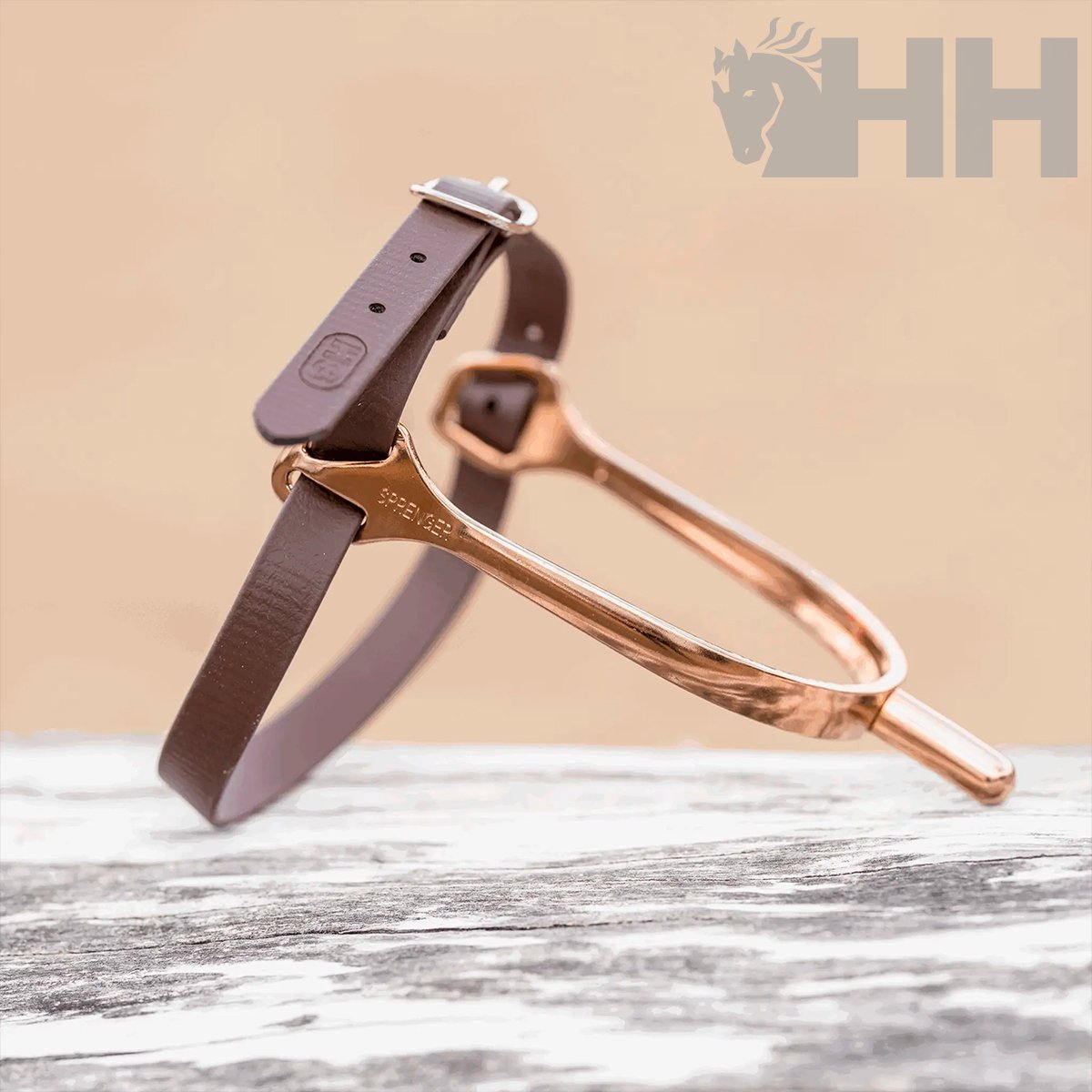 CORREA ESPUELA INGLESA SPRENGER BASIC BIOTHANE (PAR) - Imagen 3