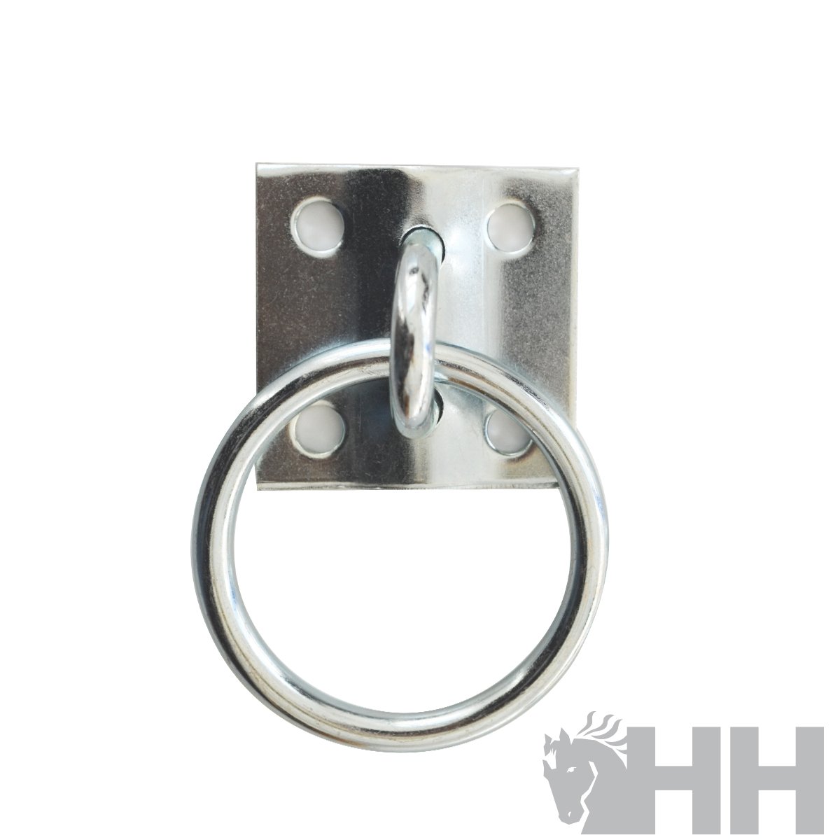 ANILLA CON PLACA HH PARA FIJAR EN PARED - Imagen 2