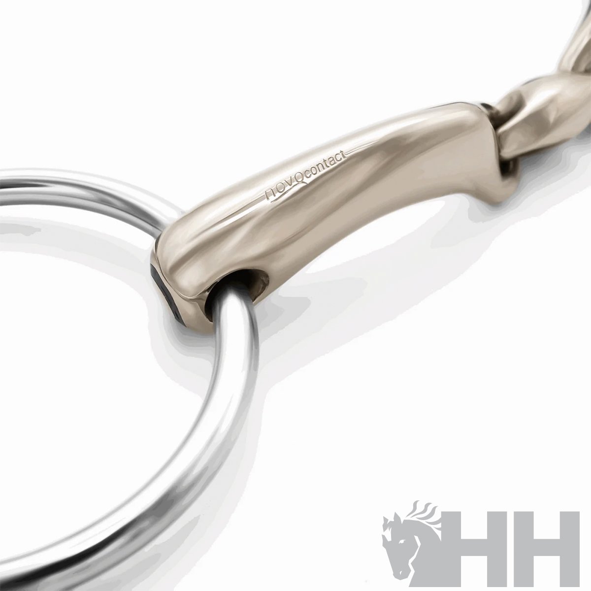 FILETE SPRENGER NOVOCONTACT OLIVA ANILLA D 65mm PARTIDO DOBLE - Imagen 3