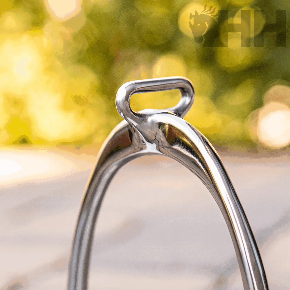 ESTRIBO INGLES SPRENGER BASIC COMPACTO CON TACO Y PASADOR GIRADO (PAR) - Imagen 5