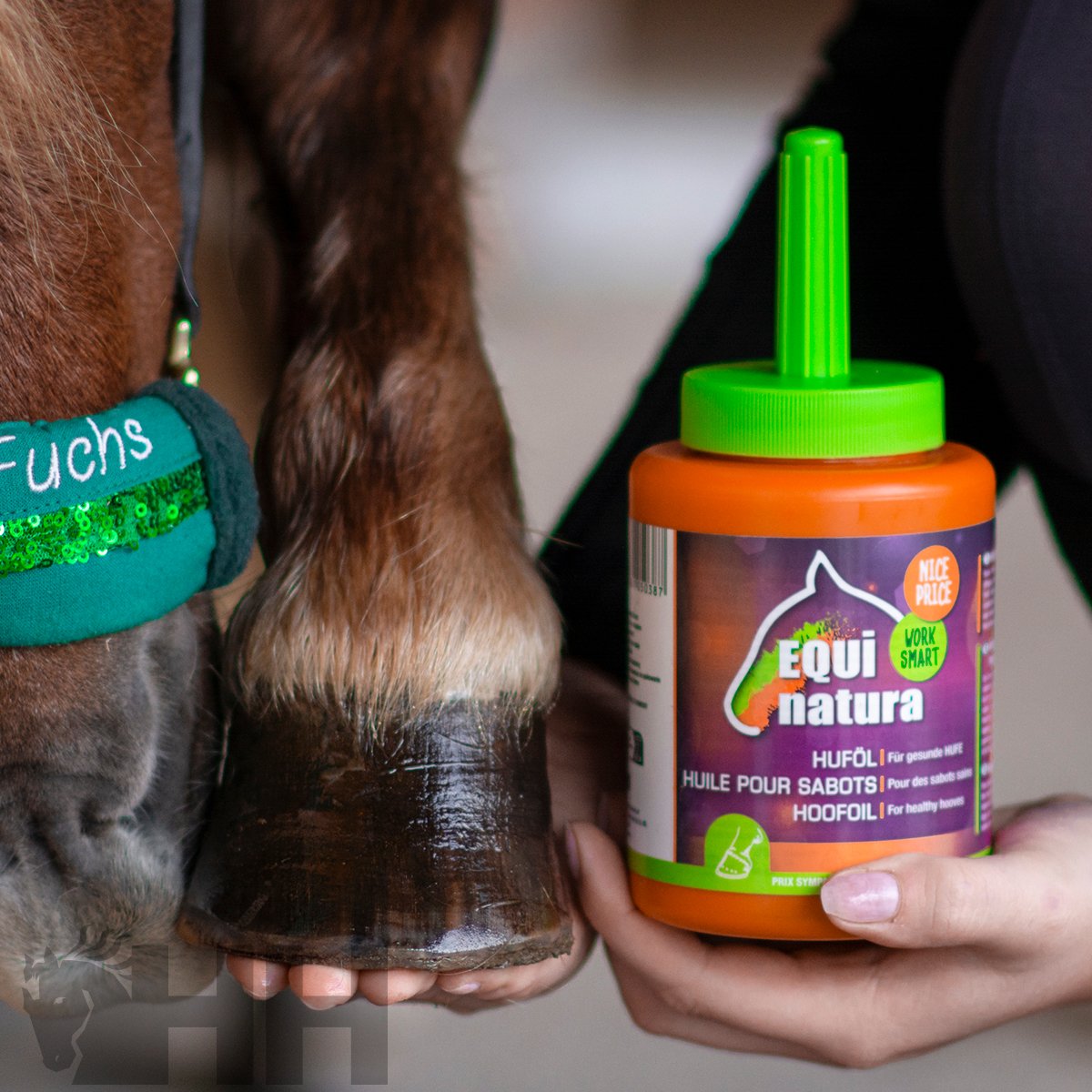 ACEITE EQUINATURA HOOF OIL PARA CASCOS - Imagen 2