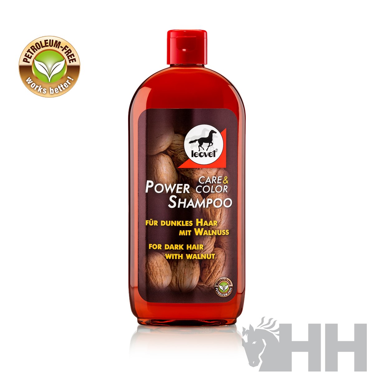 CHAMPU LEOVET POWER PARA CABALLOS DE CAPA OSCURA - Imagen 3