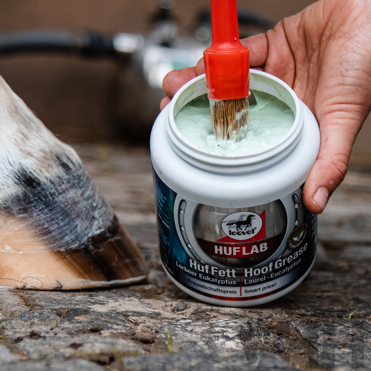 POMADA LEOVET HOOF LAB PARA CASCOS - Imagen 4