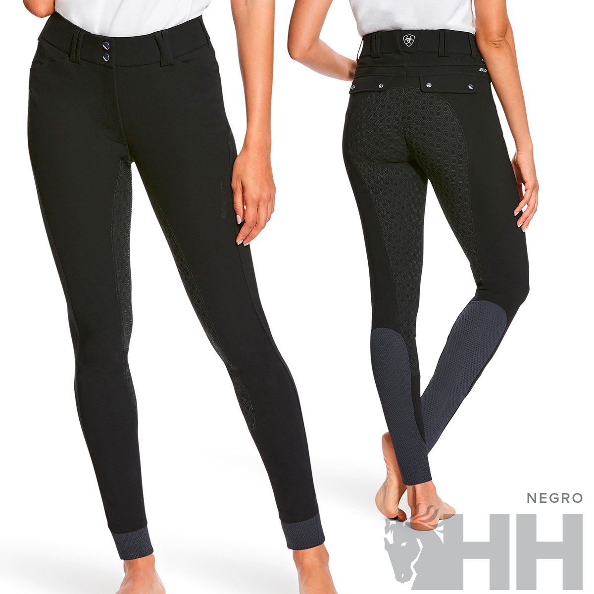 PANTALON ARIAT TRI FACTOR GRIP FULL SEAT MUJER - Imagen 2