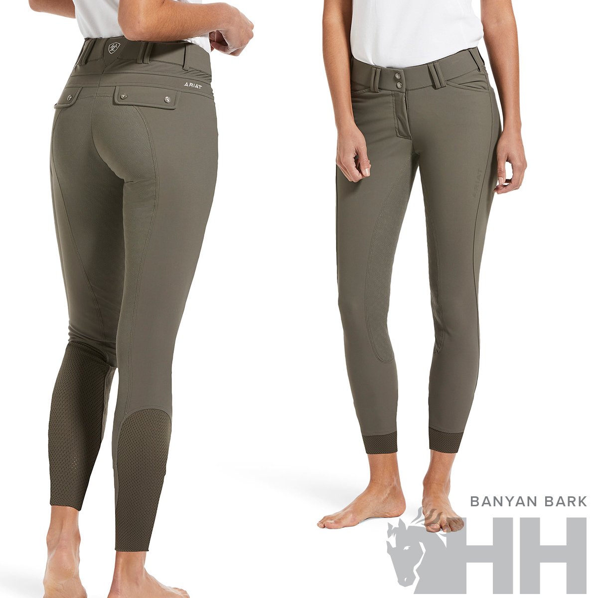 PANTALON ARIAT TRI FACTOR GRIP FULL SEAT MUJER - Imagen 7