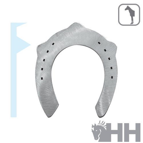 HERRADURA COLLEONI ALUMINIO FASPSBBB RAMA IZQUIERDA ANCHA 3 PESTAÃAS DELANTERA - Imagen 2