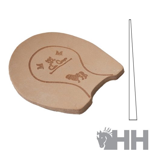 PLANTILLA CON CUERO HERRAJE COMPENSADA CERRADA DE CUERO - Imagen 2
