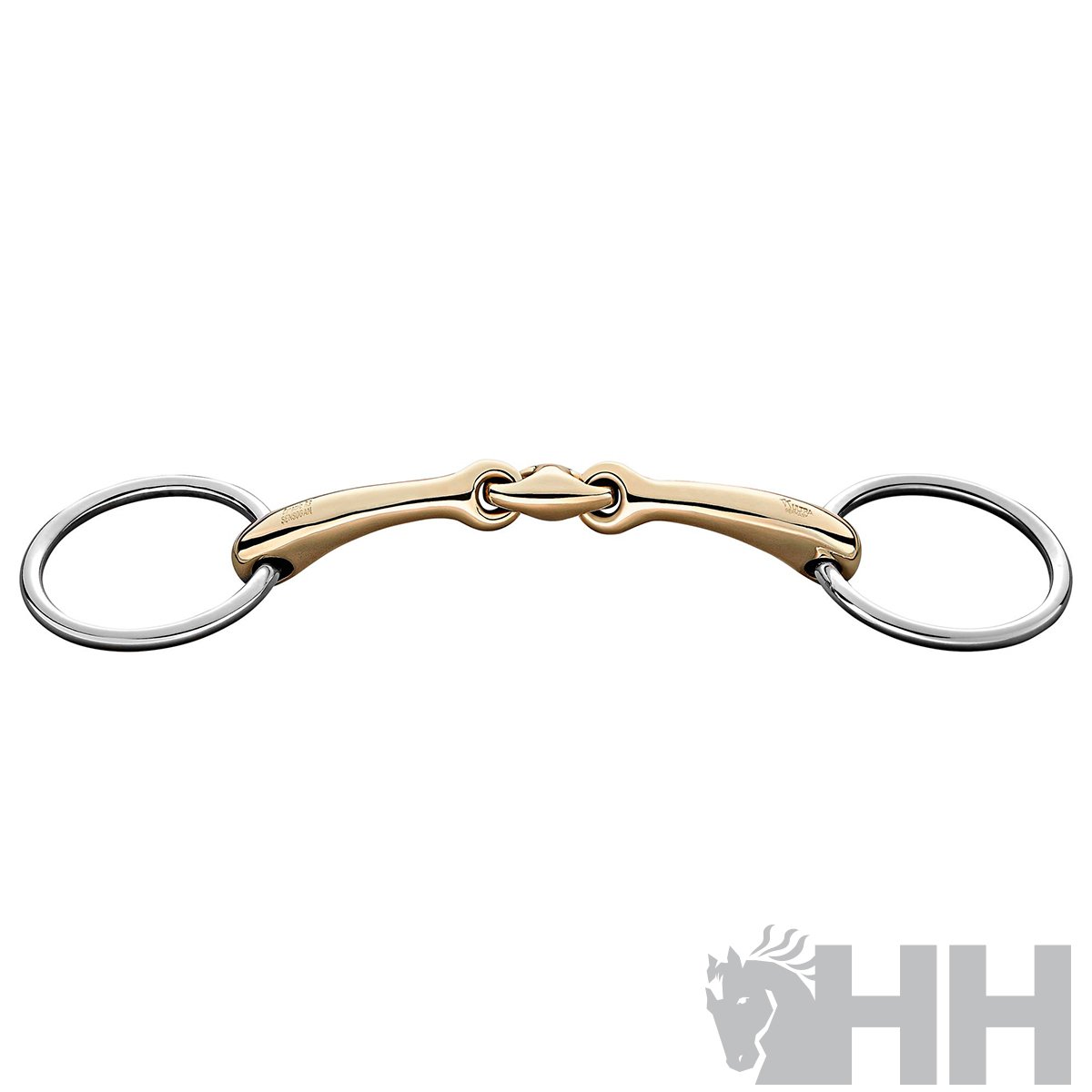 FILETE SPRENGER DYNAMIC RS PARA BOCADO ANILLA 55mm PARTIDO DOBLE - Imagen 2