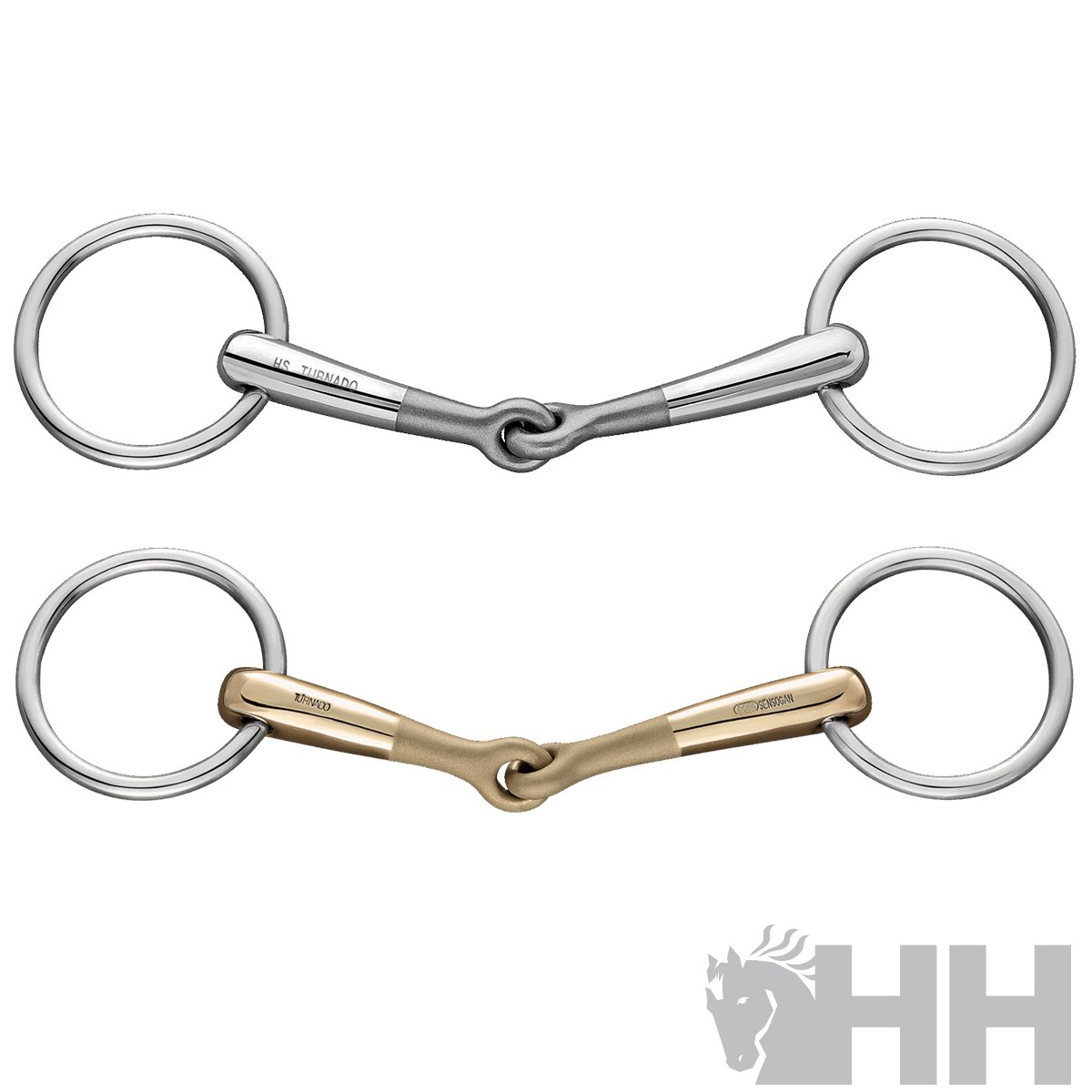 FILETE SPRENGER TURNADO PARA BOCADO ANILLA 55mm - Imagen 2