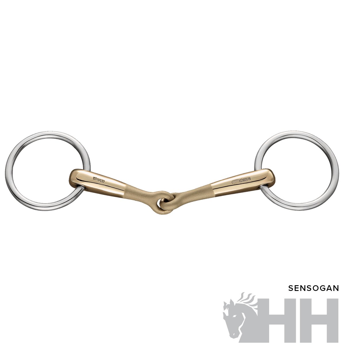 FILETE SPRENGER TURNADO PARA BOCADO ANILLA 55mm - Imagen 6