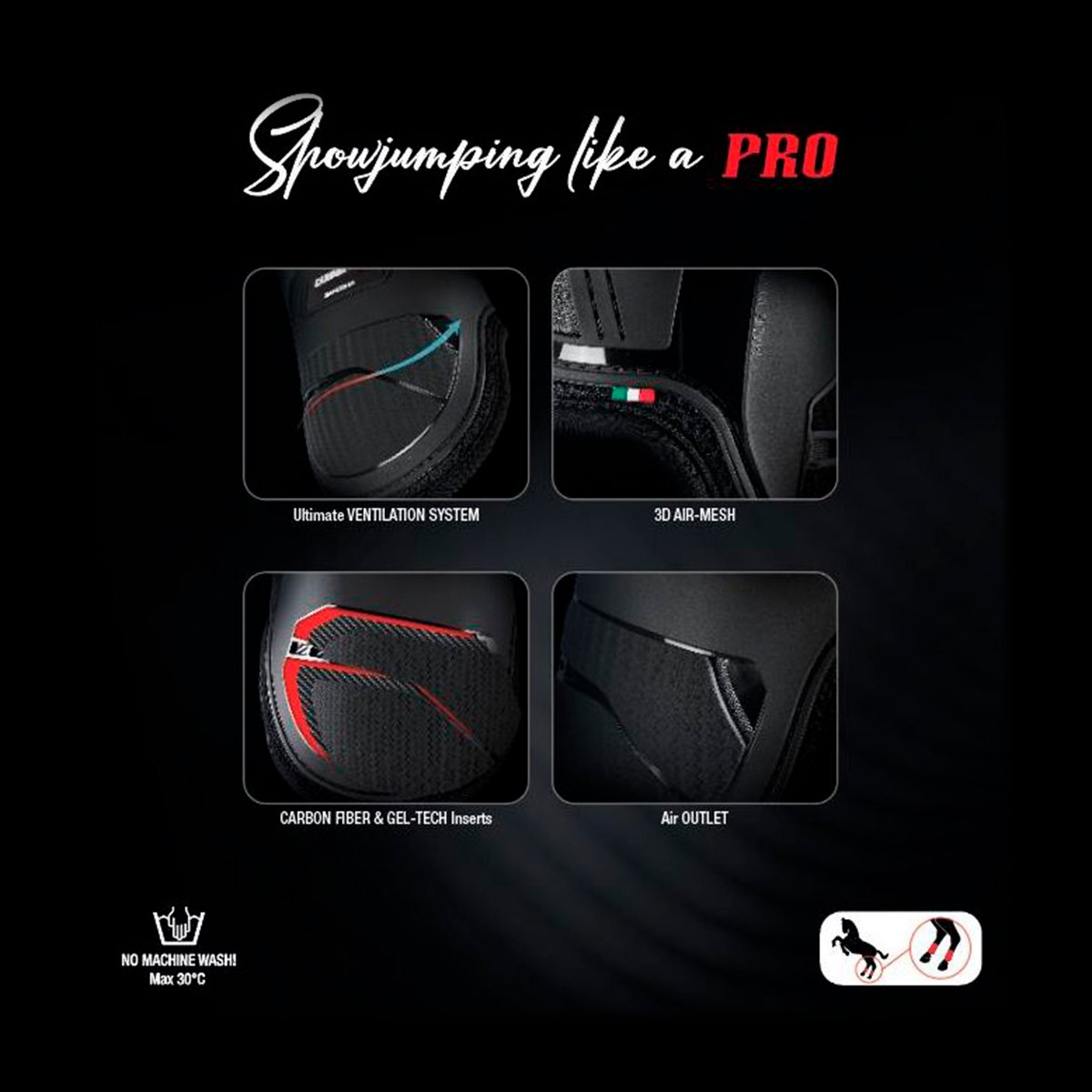 PROTECTOR ZANDONÃ CARBON PRO MENUDILLO (PAR) - Imagen 3