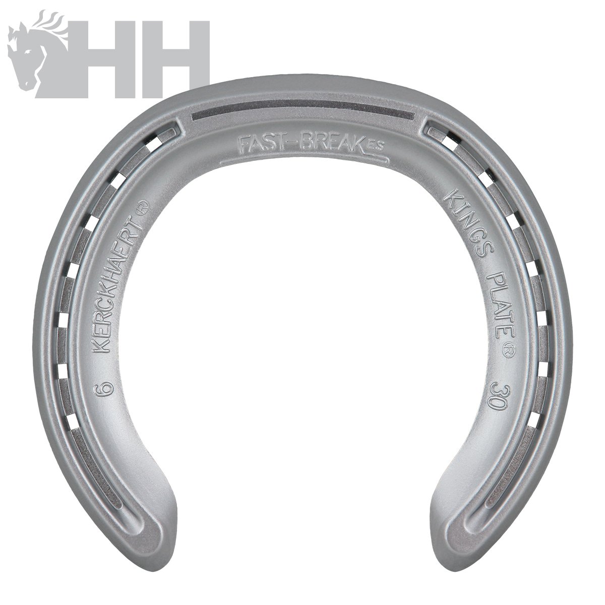 HERRADURA KERCKHAERT KINGS FAST BREAK EXTRA SOUND ALUMINIO 2 PESTAÃAS DELANTERA (CAJA 20 UNIDADES) - Imagen 2