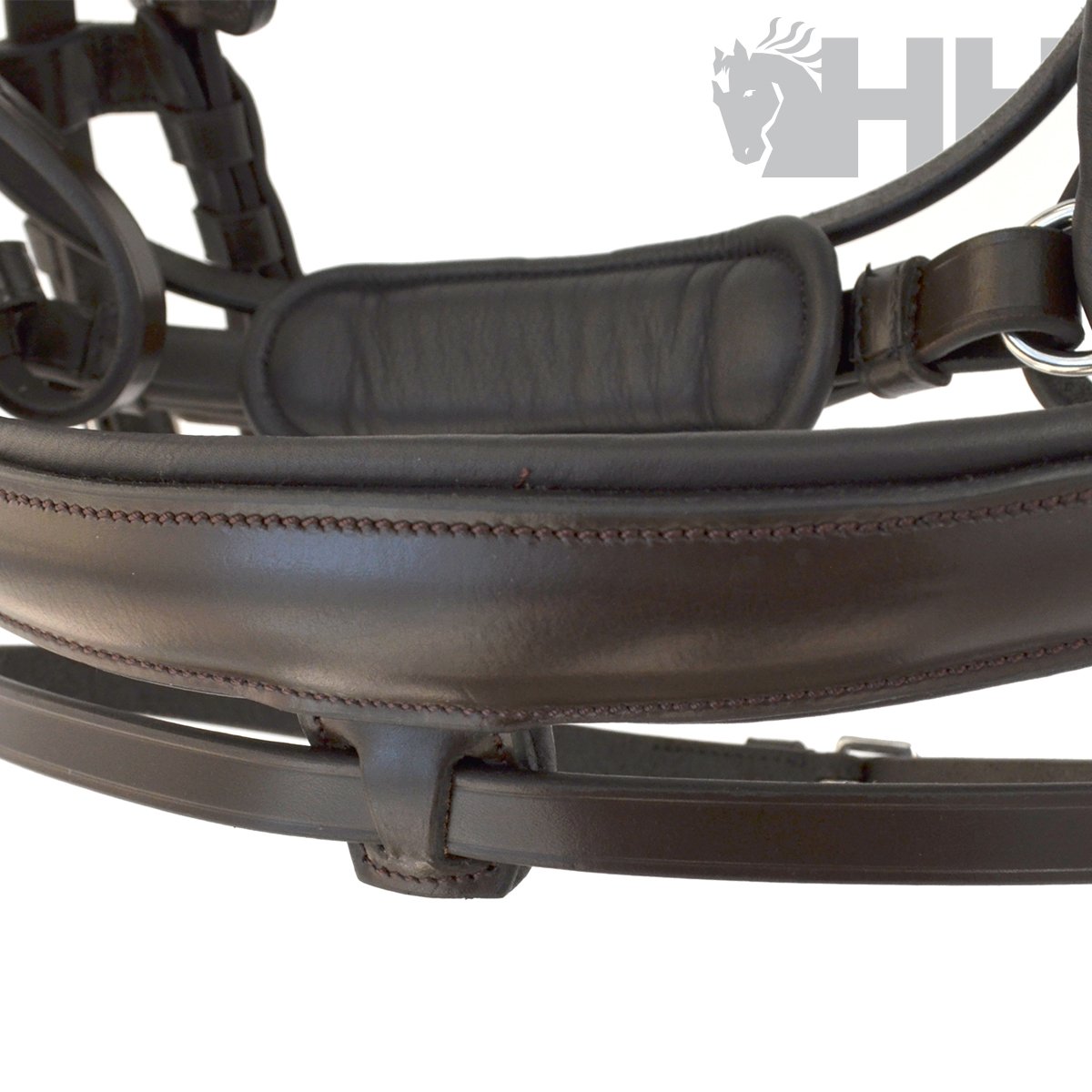 CABEZADA INGLESA LEXHIS AGNES CON RIENDAS LONA - Imagen 9