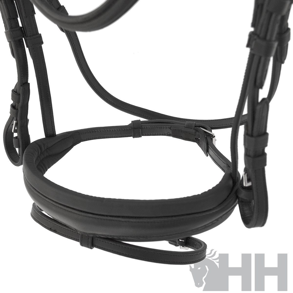 CABEZADA INGLESA LEXHIS ELECTRA CON RIENDAS LISAS - Imagen 3