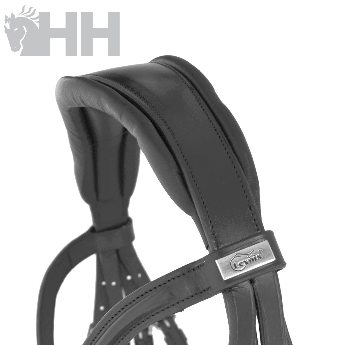 CABEZADA INGLESA LEXHIS GRETA DOBLE RIENDA - Imagen 5