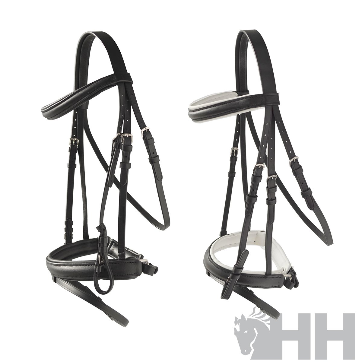 CABEZADA INGLESA HH MIMAS FILETE CON RIENDAS LISAS - Imagen 7