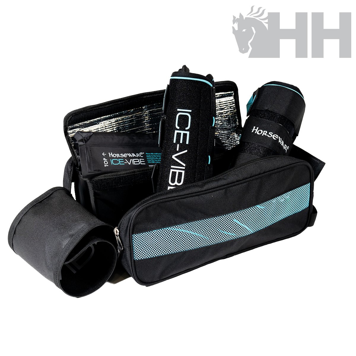 PROTECTOR HORSEWARE ICE-VIBE NEW (SET COMPLETO) TENDON - Imagen 3