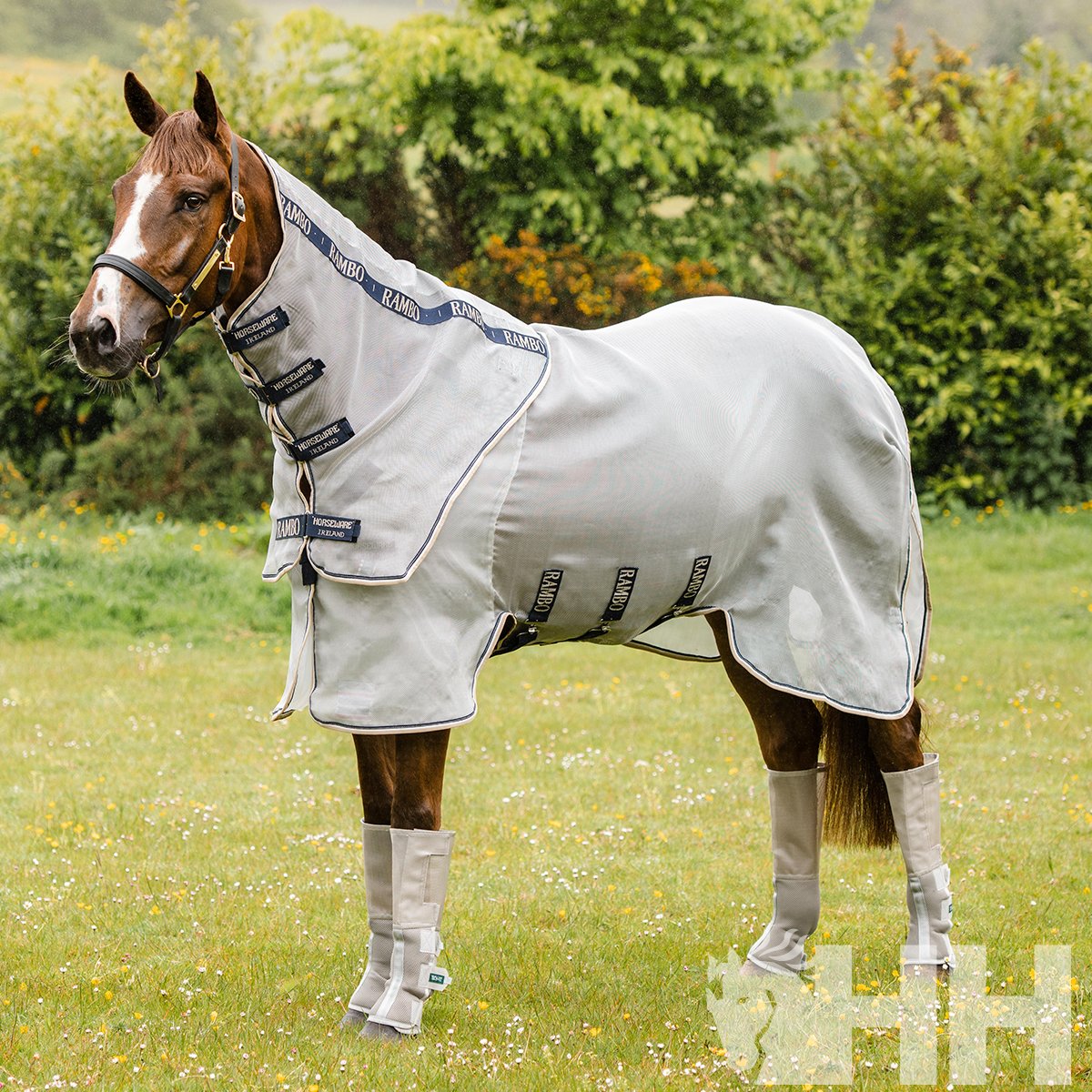 MANTA RAMBO PROTECTOR PLUS ANTIMOSCAS CON CUBRECUELLO - Imagen 5