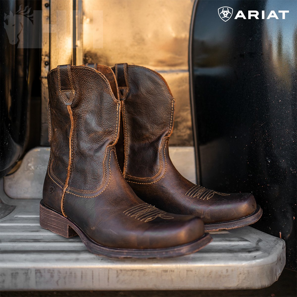 BOTA ARIAT RAMBLER WESTERN HOMBRE (PAR) - Imagen 5