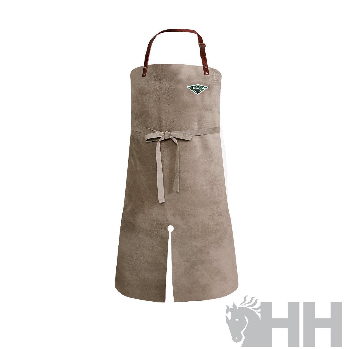 DELANTAL HERRADOR DIAMOND LARGO SENCILLO SERRAJE - Imagen 2