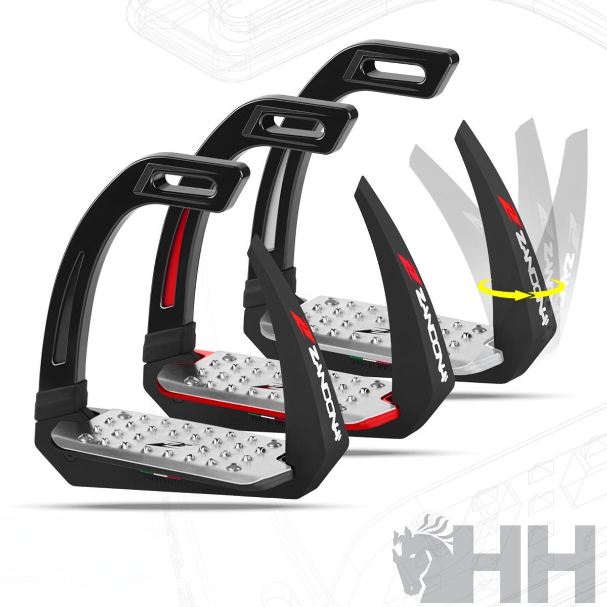 ESTRIBO INGLES ZANDONÃ OMNIA SEGURIDAD (PAR) - Imagen 10