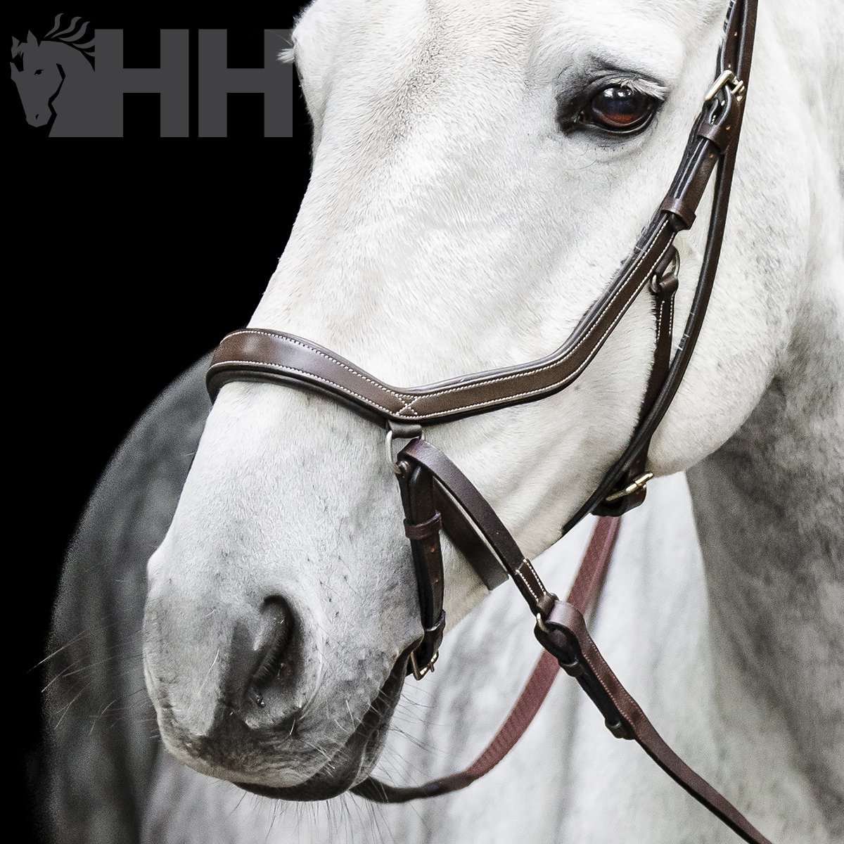 CABEZADA INGLESA HORSEWARE MICKLEM BITLESS BRIDLE - Imagen 3